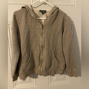 Lauren Ralph Lauren zip up medium hoodie